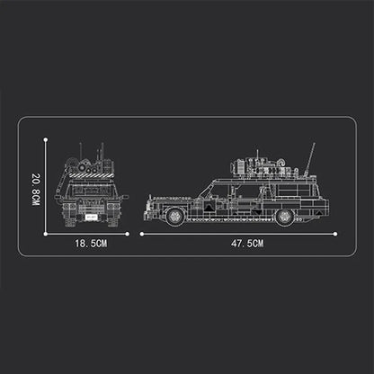 Mould King MOC Building Block Set: Ghost Hunter Bus, Model K10071