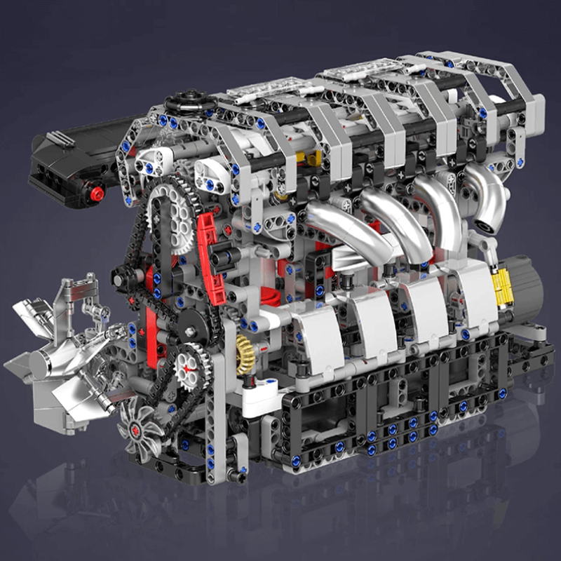 Trilumity Building Block Set: Motorised L4 Gasoline Engine (1787-Piece)