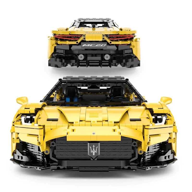 Trilumity Building Block Set: 1:8 Maserati Mc20 | Italian Supercar Masterpiece (3500+-Piece)