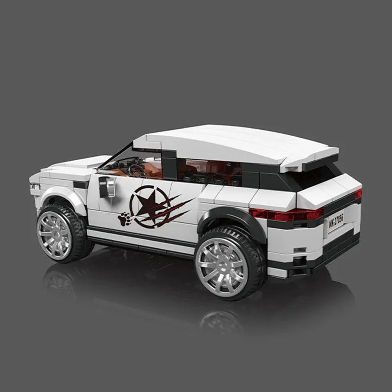 Mould King Building Block Set: Mini Rovar Evoqua Car Champions, Model K27056