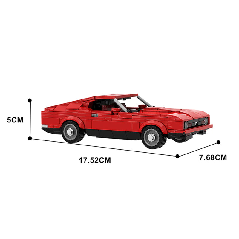 Trilumity Building Block Set: 1: 24 1970S American Muscle 359Piece
