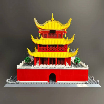 Wange MOC Building Block Set: China Yueyang Tower, Model 7211