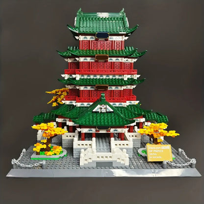 Wange Building Block Set: Famous Pavilion of Prince Teng, Model 7212