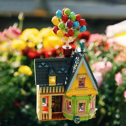 MOC Building Block Set: Up Balloon House, Model 8002 / 87038