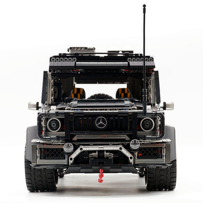 Trilumity Motorized Building Block Set: 1: 8 Mercedes Benz G 500, Ultimate Maneuver Control Off-Road | Electroplating Gun Gray Custom
