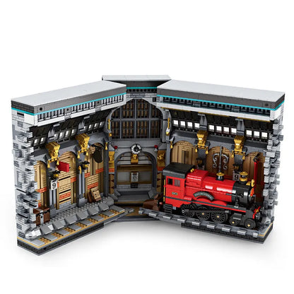 Reobrix MOC Building Block Set: Harry Potter MOC Movie Magic Station, Model RE66031