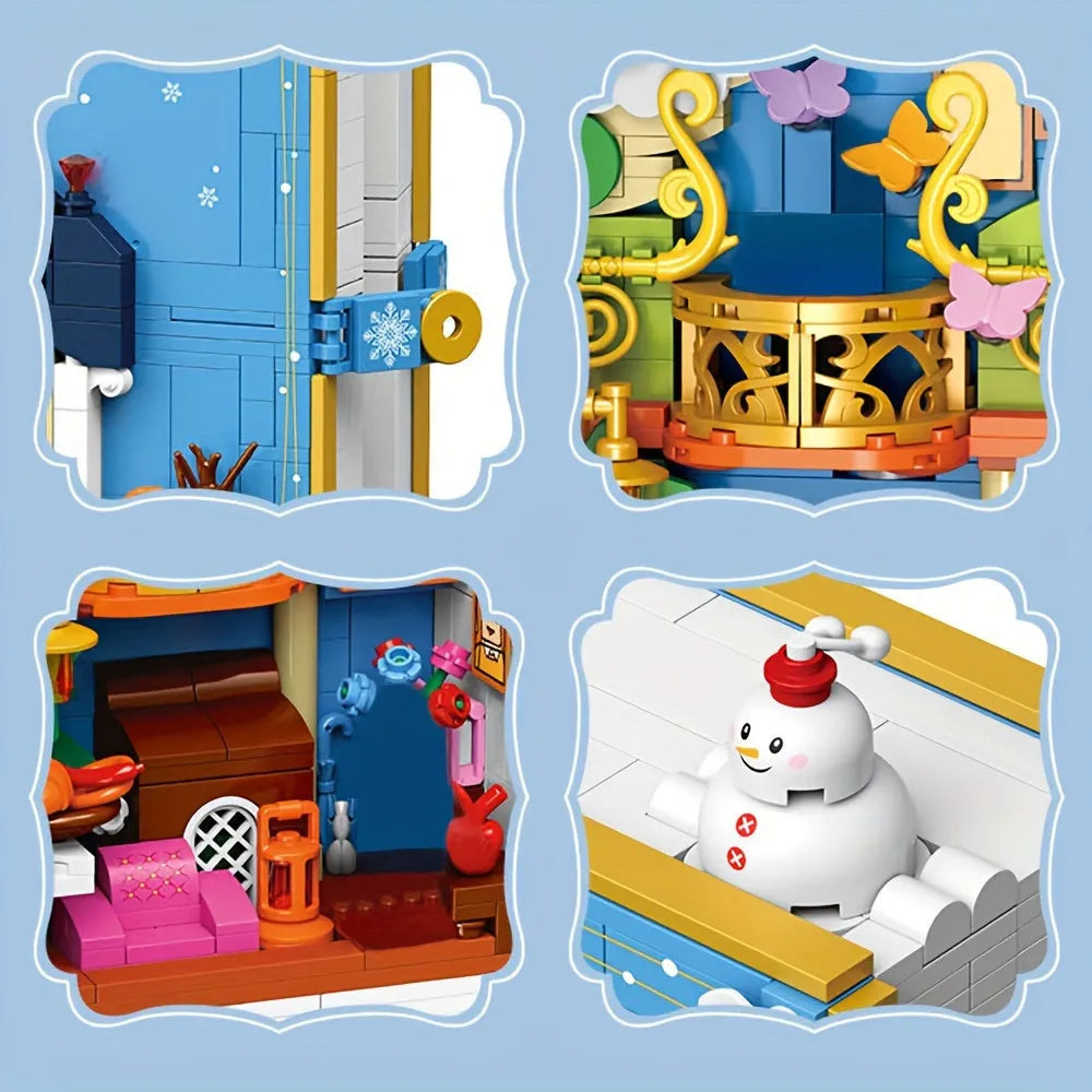 JieStar Building Block Set: Little Match 3D Book, Model JJ9053