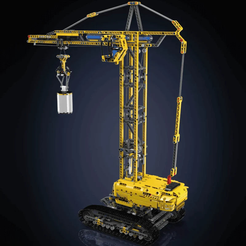 Trilumity City Building Crane Building Block Set, Remote Control, 1,731-Piece