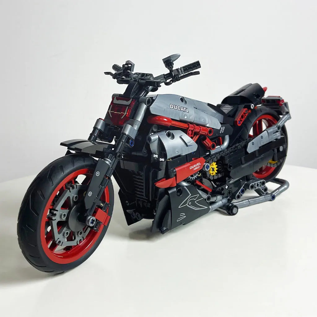JieStar MOC Building Block Set: Super Speed 1260S Racing Motorcycle, Model JS91021