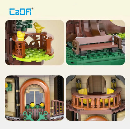 Cada MOC Building Block Set: Tree House Library, Model C66013