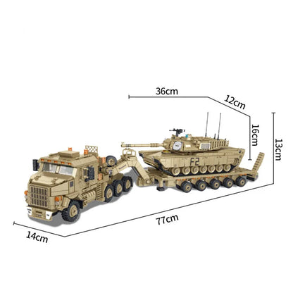 Panlos MOC Building Block Set: M1070 Armored Vehicle, Model 628015
