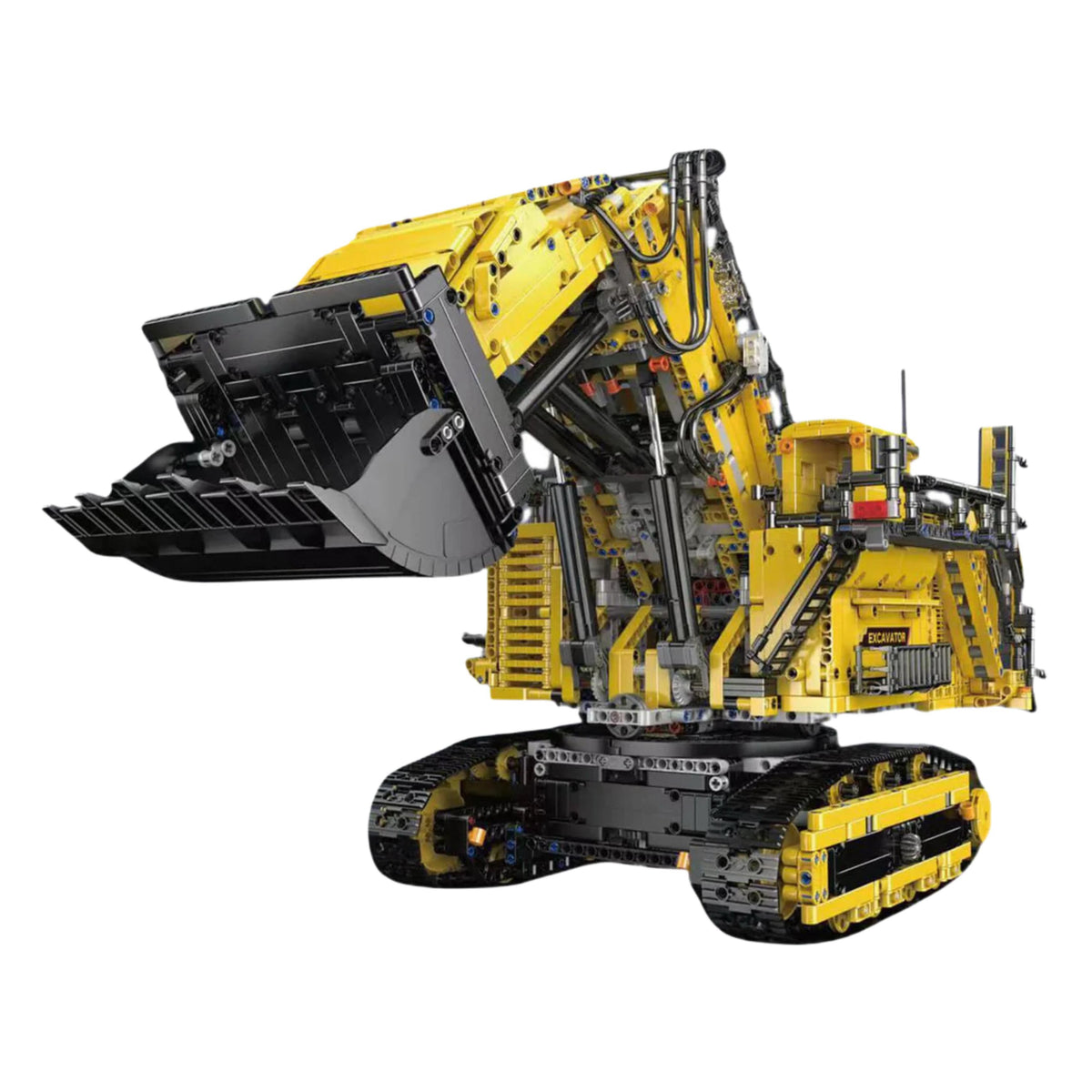 Trilumity Heavy Duty Excavator Building Block Set, Remote Control, 4,767-Piece