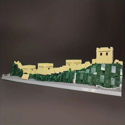 Wange MOC Building Block Set: Great China Wall, Model 6216
