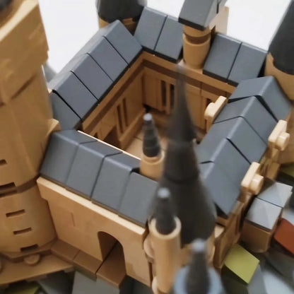 JieStar MOC Building Block Set: Harry Potter MOC Hogwarts Castle and Grounds, Model 88020