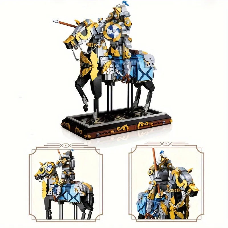 JieStar MOC Building Block Set: Medieval Age Of Knight, Model JJ9050