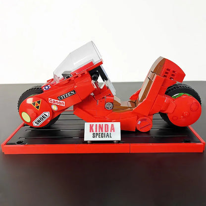 JieStar MOC Building Block Set: Kinda Special Motorcycle, Model 58049