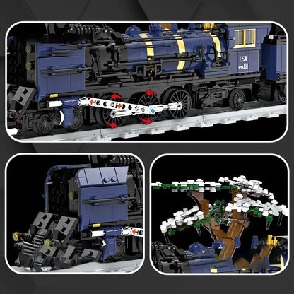 DK Building Block Set: Motorized Oriental Express Simulation Train, Model DK80018