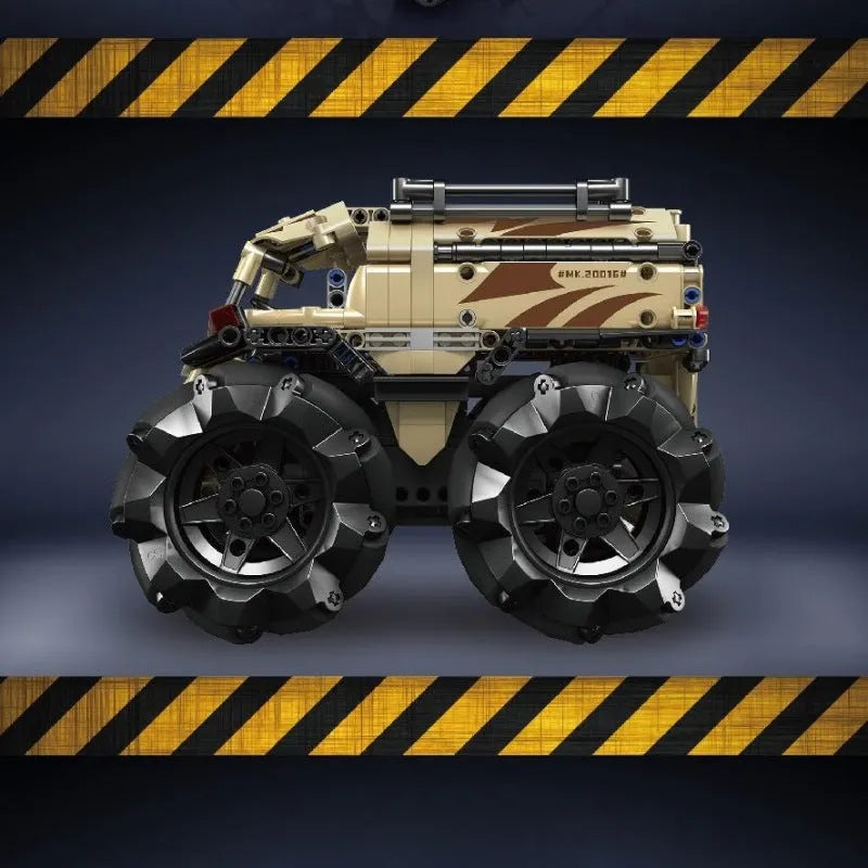 Mould King MOC Building Block Set: Motorized RC Off Road ATV, Model K20016