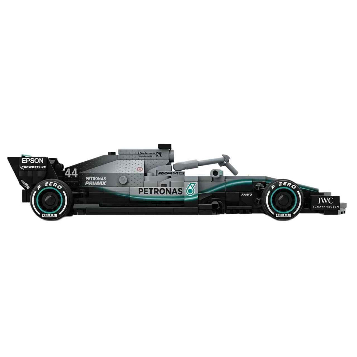 Trilumity Building Block Set: 1:24 Mercedes-Benz W10 F1 Car | Includes a Complete Set of Stickers (246Piece)