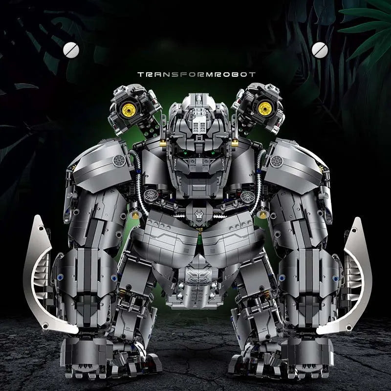 MOC Building Block Set: Movie Expert MOC Transform Super King Kong, Model 80501