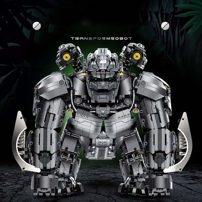 MOC Building Block Set: Movie Expert MOC Transform Super King Kong, Model 80501