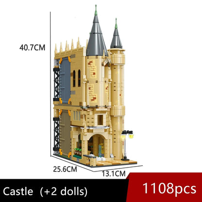 JieStar MOC Building Block Set: Harry Potter MOC Hogwarts Magic Castle, Model JJ9004