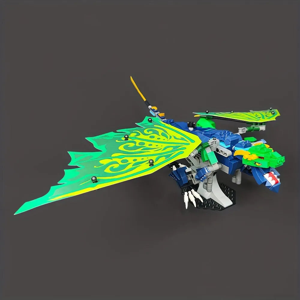 JieStar MOC Building Block Set: Movie MOC Legendary Dragon, Model JJ9017