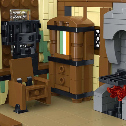 MORK MOC Building Block Set: Medieval Tavern, Model 033033