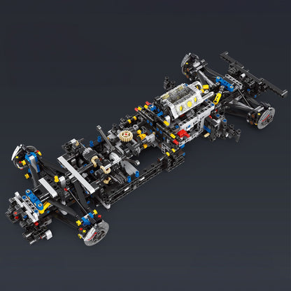 Trilumity Building Block Set: 1:8 The Ultimate Le Mans Hy Hypercar | 2024 Le Mans Endurance Champion (3350-Piece)