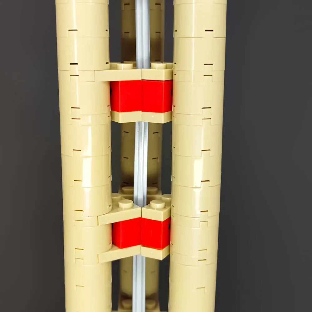 Wange MOC Building Block Set: 5224 Architecture Oriental Pearl Tower