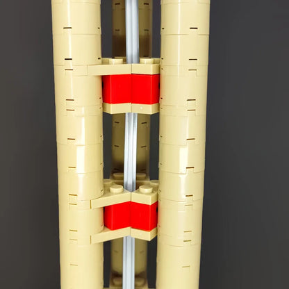 Wange MOC Building Block Set: 5224 Architecture Oriental Pearl Tower