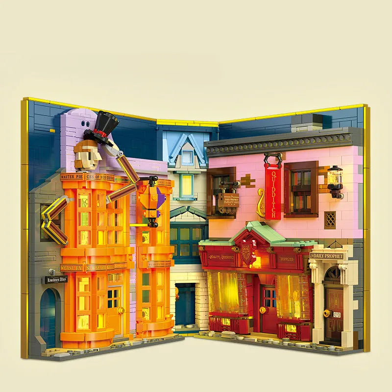JieStar Building Block Set: Harry Potter Wheezes Store Quality Sport Supplies, Model JJ9057