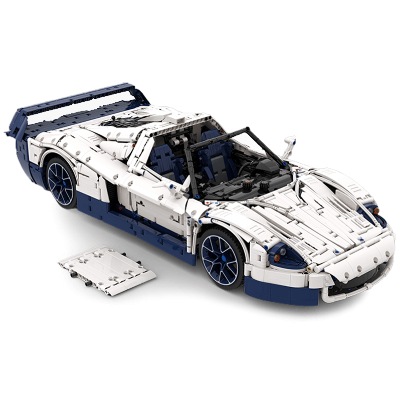 Trilumity Building Block Set: The Ultimate 1:8 Maserati Mc12 Hypercar (3975Piece)