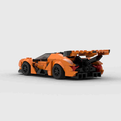 Trilumity MOC Building Block Set: 1:24 Apollo Supercar (300+-Piece) | MOC Building Set