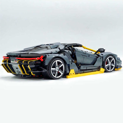 Trilumity Building Block Set: 1:8 Italian Bull Centenary Edition | Red Special Edition (3874-Piece)