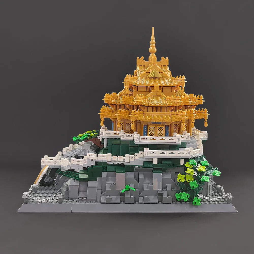 Wange Building Block Set: Famous China LAOJUN Mountain, Model 6234