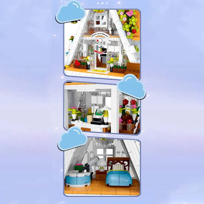 MORK MOC Building Block Set: Flower Shop, Model 031065