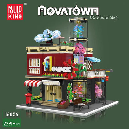 Mould King Building Block Set: Flower Shop Modular, Model K16056