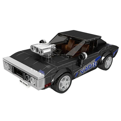 Mould King Building Block Set: Mini Charger RT Speed Champions Car, Model K27049