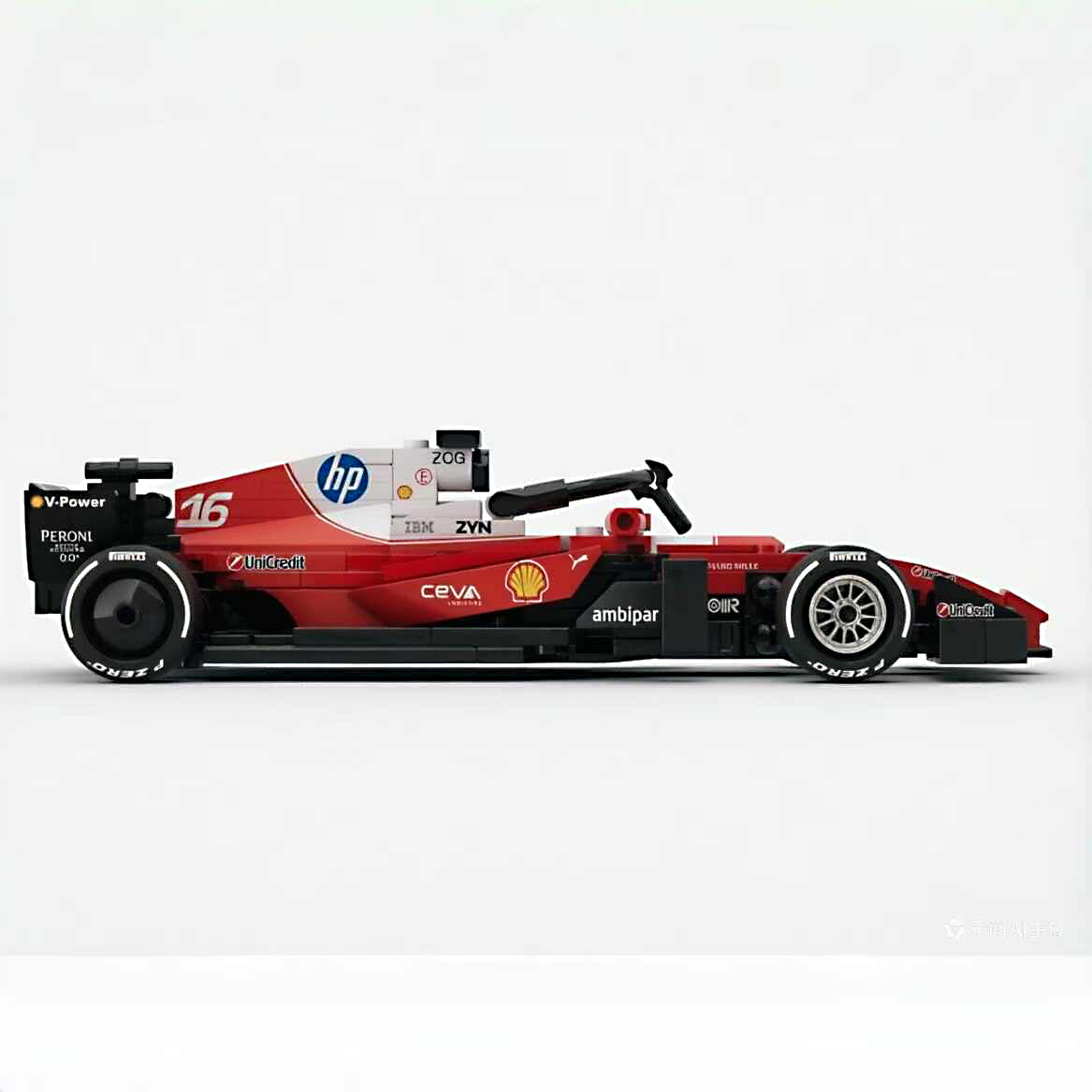 Trilumity Building Block Set: 2026 Formula Car | Includes A Complete Set of Stickers | 254Piece