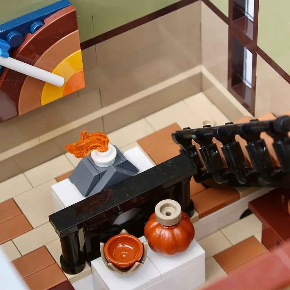 MOC Building Block Set: Street Experts Natural History Museum, Model 63210