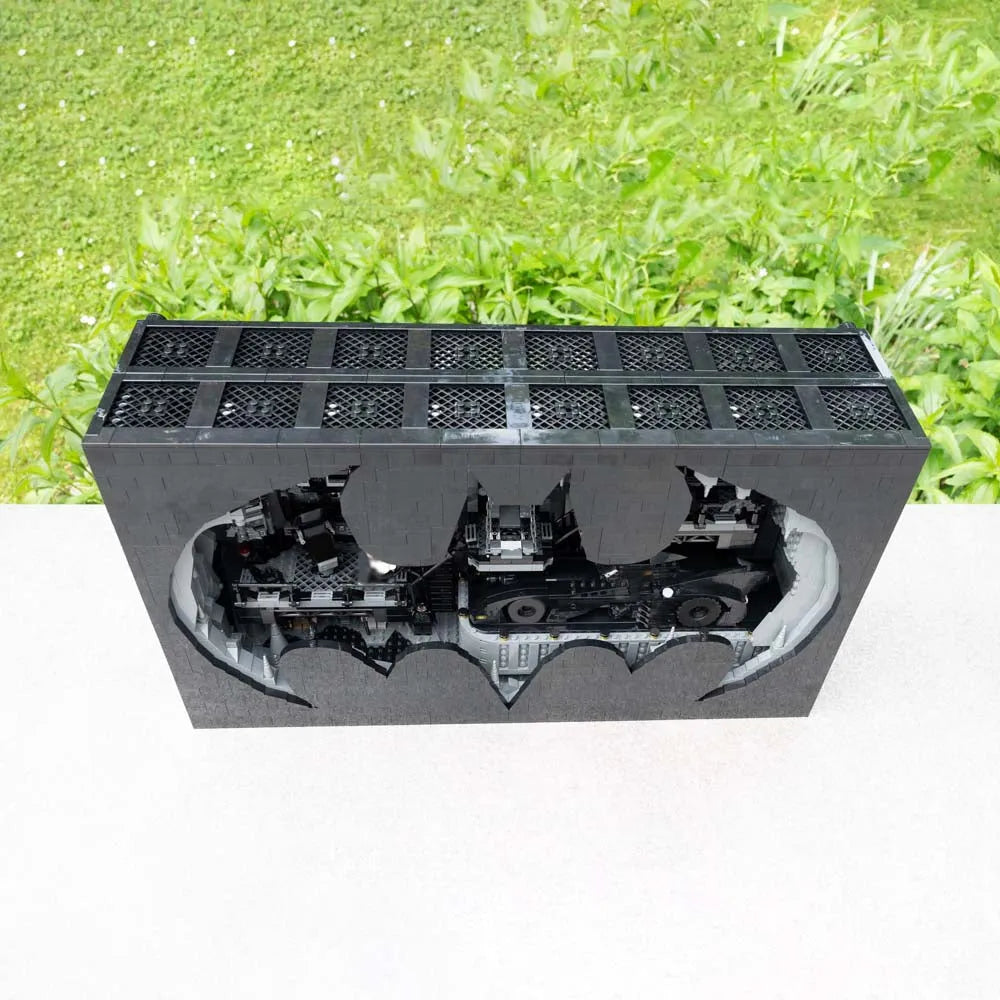 MOC Building Block Set: Super Hero MOC Ultimate Batcave Shadow Box, Model 87085