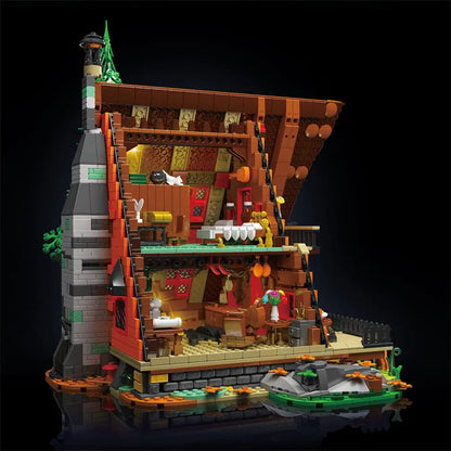 Mould King MOC Building Block Set: Cabin In The Woods, Model K16053