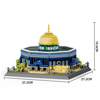 Wange Building Block Set: Jerusalem Dome Of The Rock, Model 5243