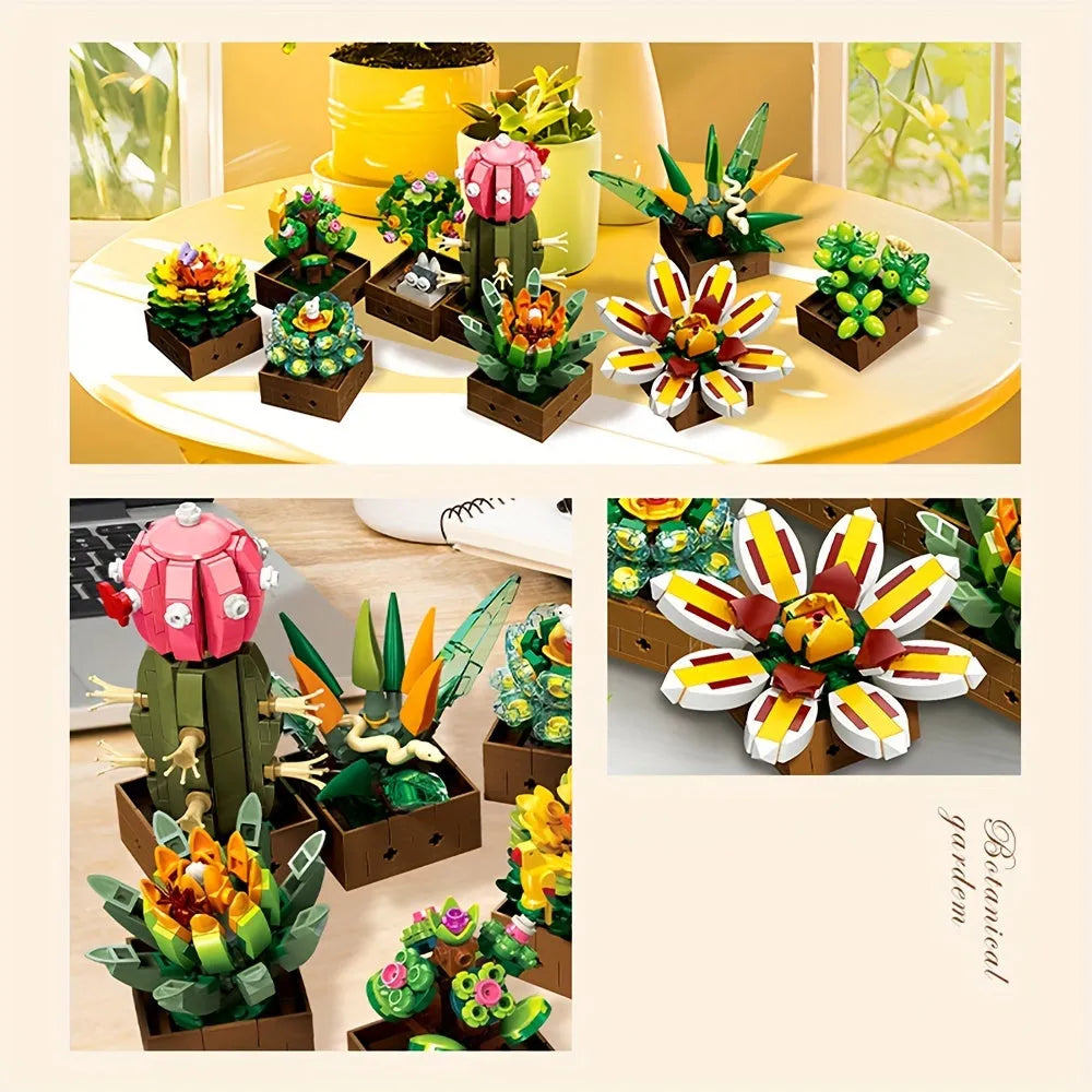 JieStar Building Block Set: Botanical Garden, Model JJ9037
