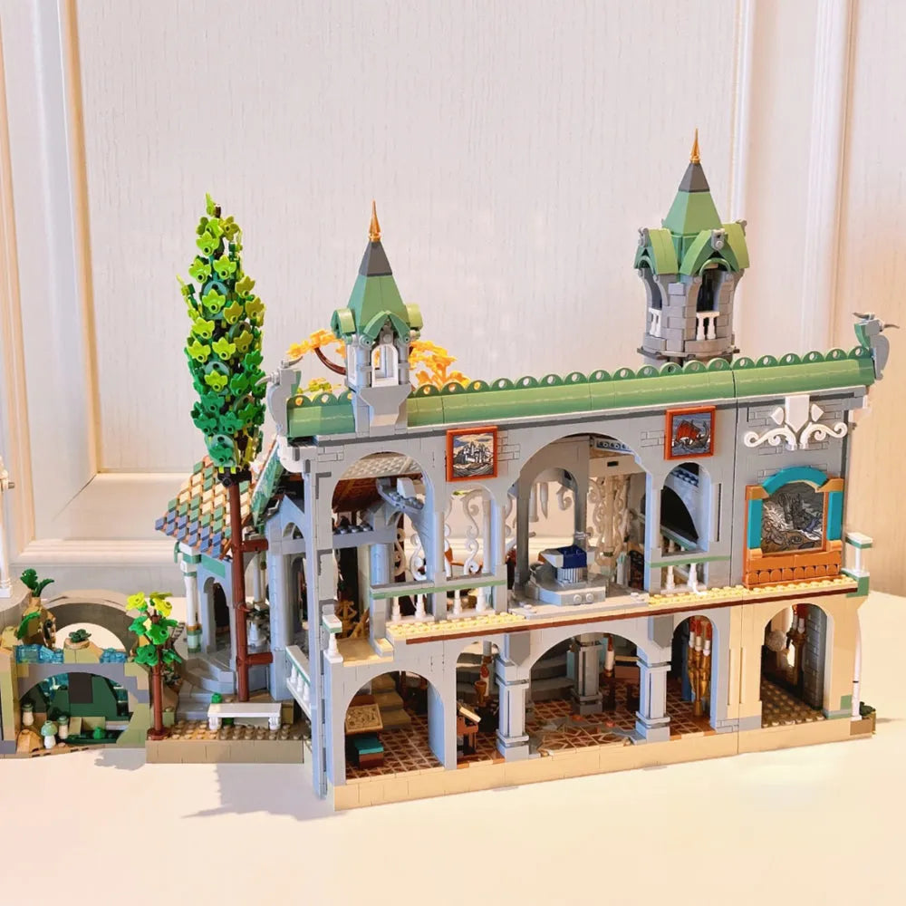 MOC Building Block Set: Lord of the Rings Rivendell, Model E9958