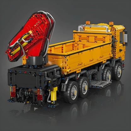 Trilumity Crane Truck Building Block Set, Remote Control, 4,012-Piece