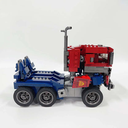 JieStar Building Block Set: Movie Ideas Transform Optimus Prime Robot, Model JJ9022