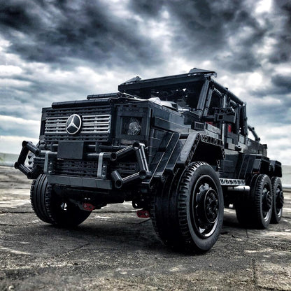 Trilumity Building Block Set: Mercedes G63 6X6 Off-Road, Building Pickup Model (3300 Pieces)