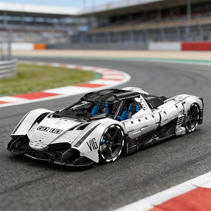 Trilumity Building Block Set: 1:8 Devel Sixteen V16 | Officially Licensed (4016Piece)